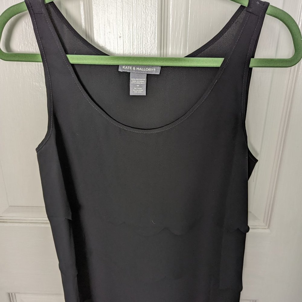 Knit Tank Top (Black)
